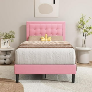 Siavonce Pink Adjustable Massage Leather Chair Esthetician