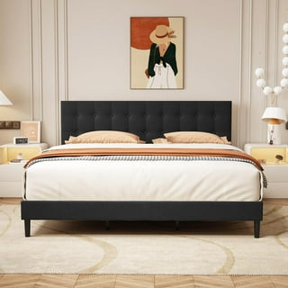 King Size Platform Bed Frame