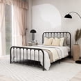 thumbnail image 1 of alazyhome Sturdy Metal Platform Full Bed Frame, Easy Assembly, Black, 1 of 6