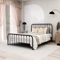 thumbnail image 1 of alazyhome Sturdy Metal Platform Queen Bed Frame, Easy Assembly, Black, 1 of 6