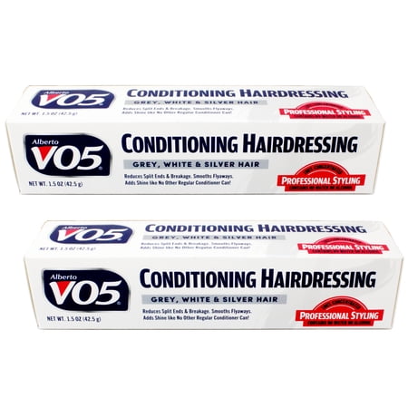 alberto vo5 conditioning hairdressing for gray/white/silver blonde hair, 1.5 ounces (Pack of 2)