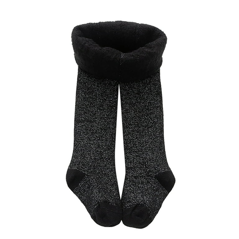 alcepopk Baby Girl Tights Thick Cable Knit Leggings Stockings