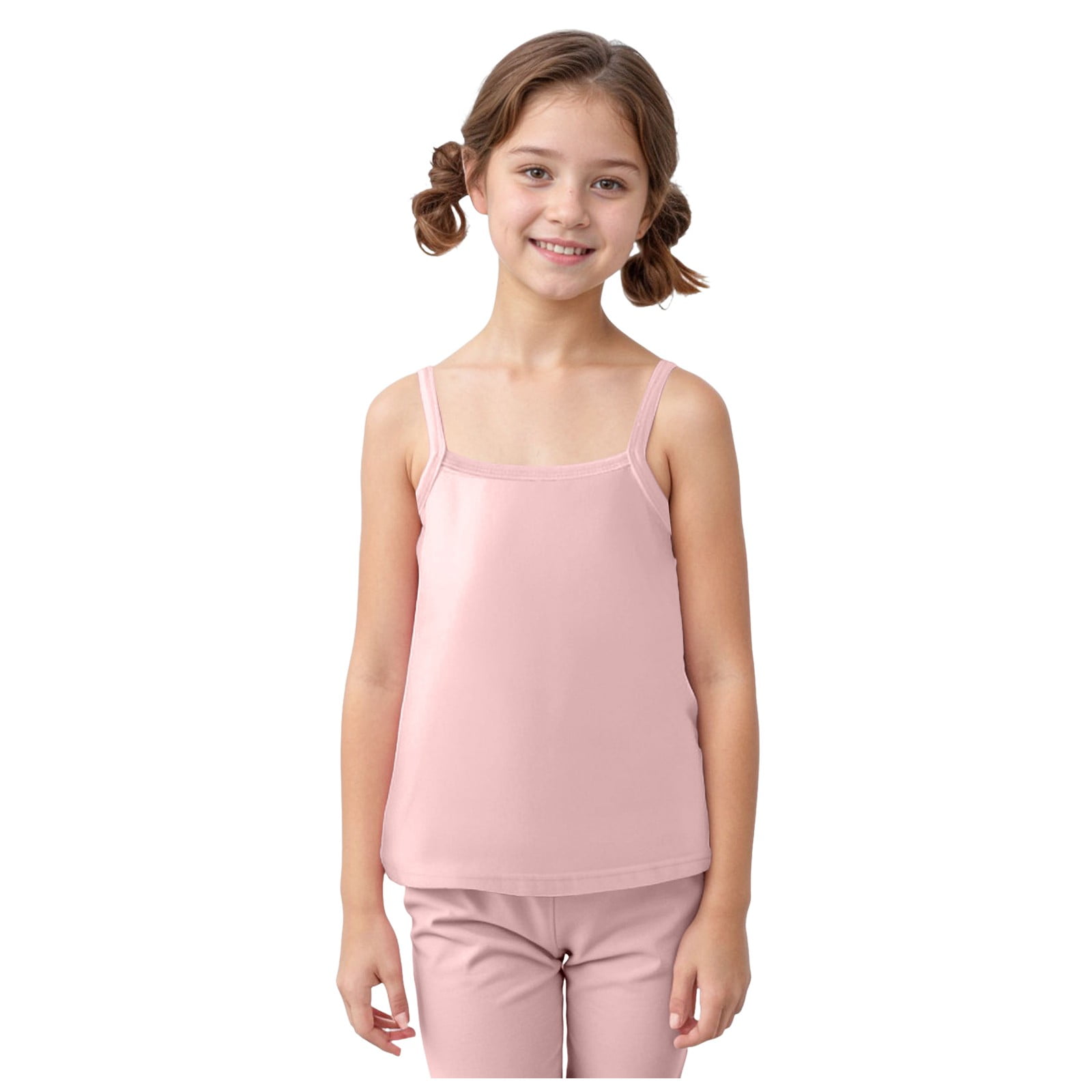 alcepopk Girl's Undershirt - Soft and Breathable Cotton Cami