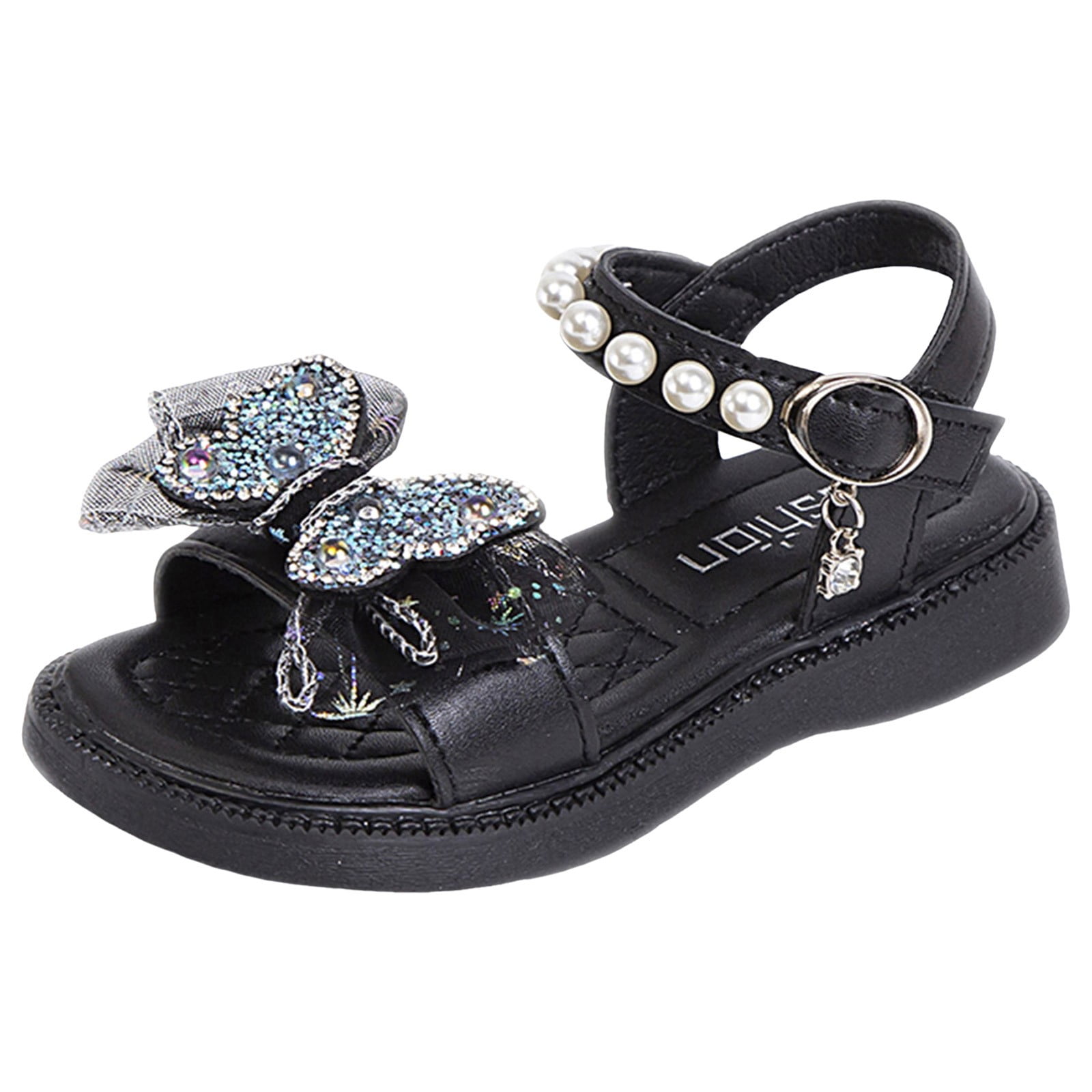 Vonair Girls Gladiator Sandals – Cute Strappy Summer Shoes With Zipper For Little & Big Kids | Lightweight & Comfy