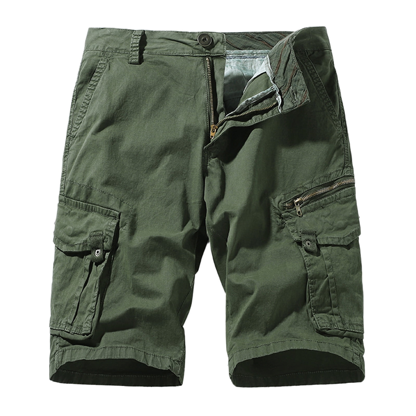 Men's Camouflage Tactical Shirts Cotton Relaxed Fit Long Sleeves Work Shirts With Pockets Outdoor Button Down Military Tops