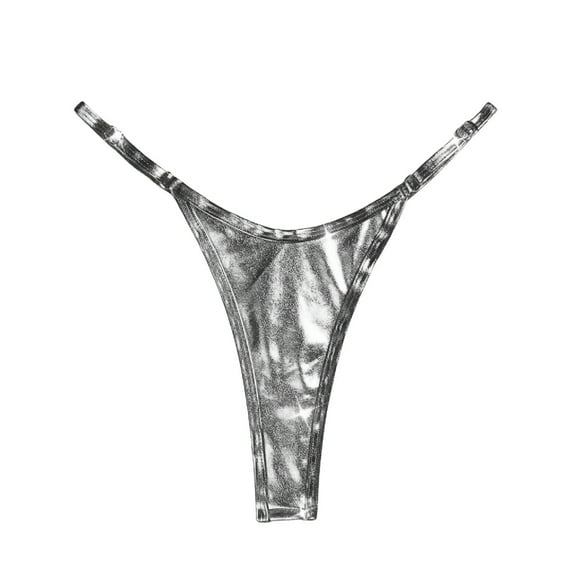 alcepopk Thong for Women Cotton Underwear Low Rise Panties Woman Thongs(SL2,L)