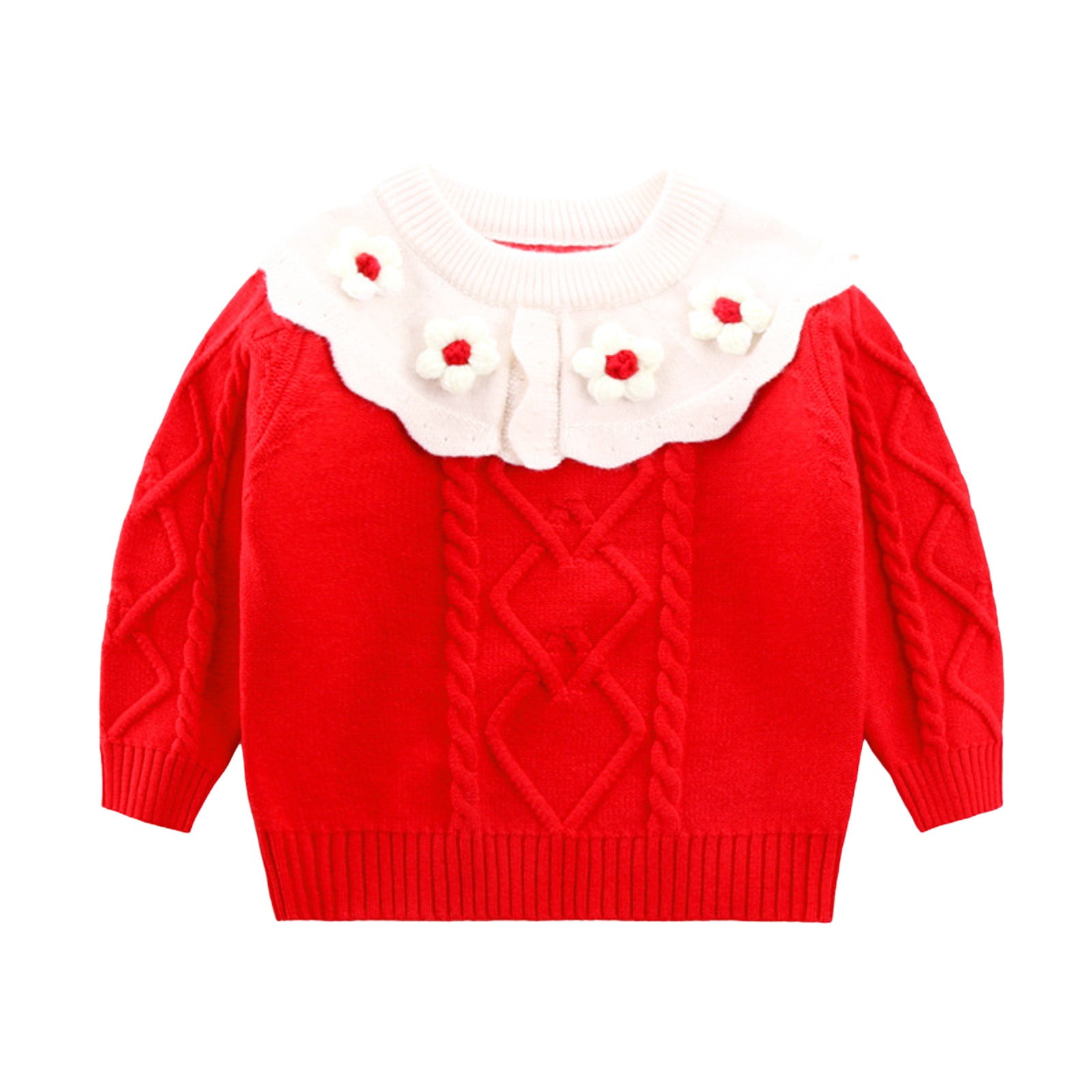 alcepopk Toddler Baby Boy Sweater Long Sleeve Knite Sweater Fall Winter