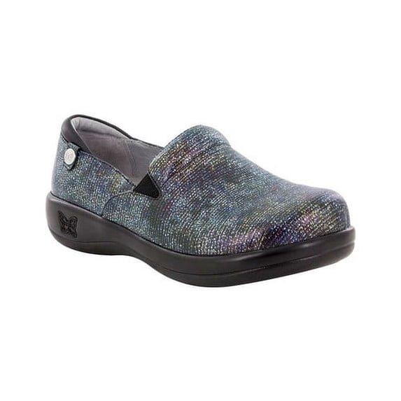 alegria womens keli clog, glimmer glam, size 40 m eu