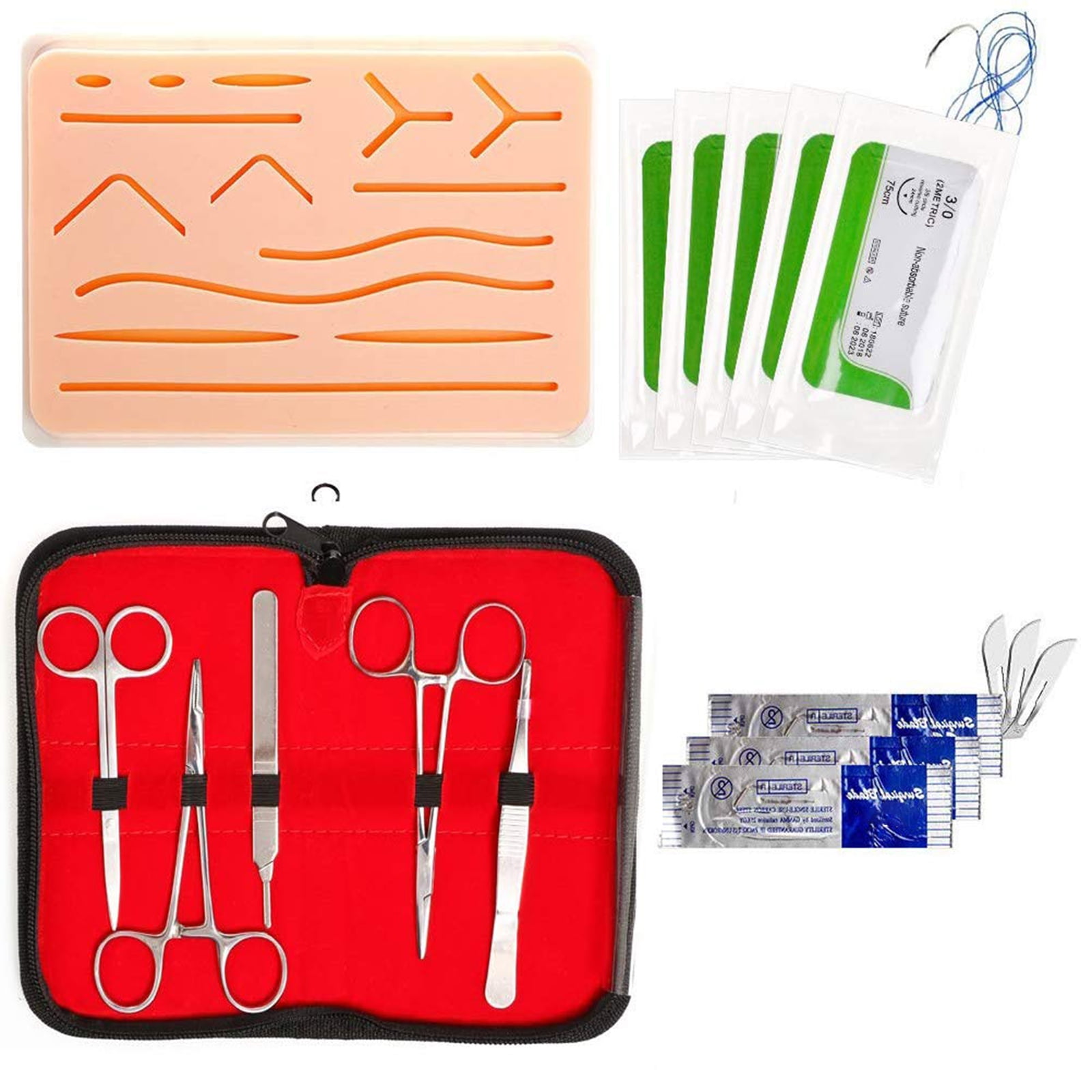 alextreme All-Inclusive Suture Kit For Developing And Refining Suturing  Techniques New Household Supplies 