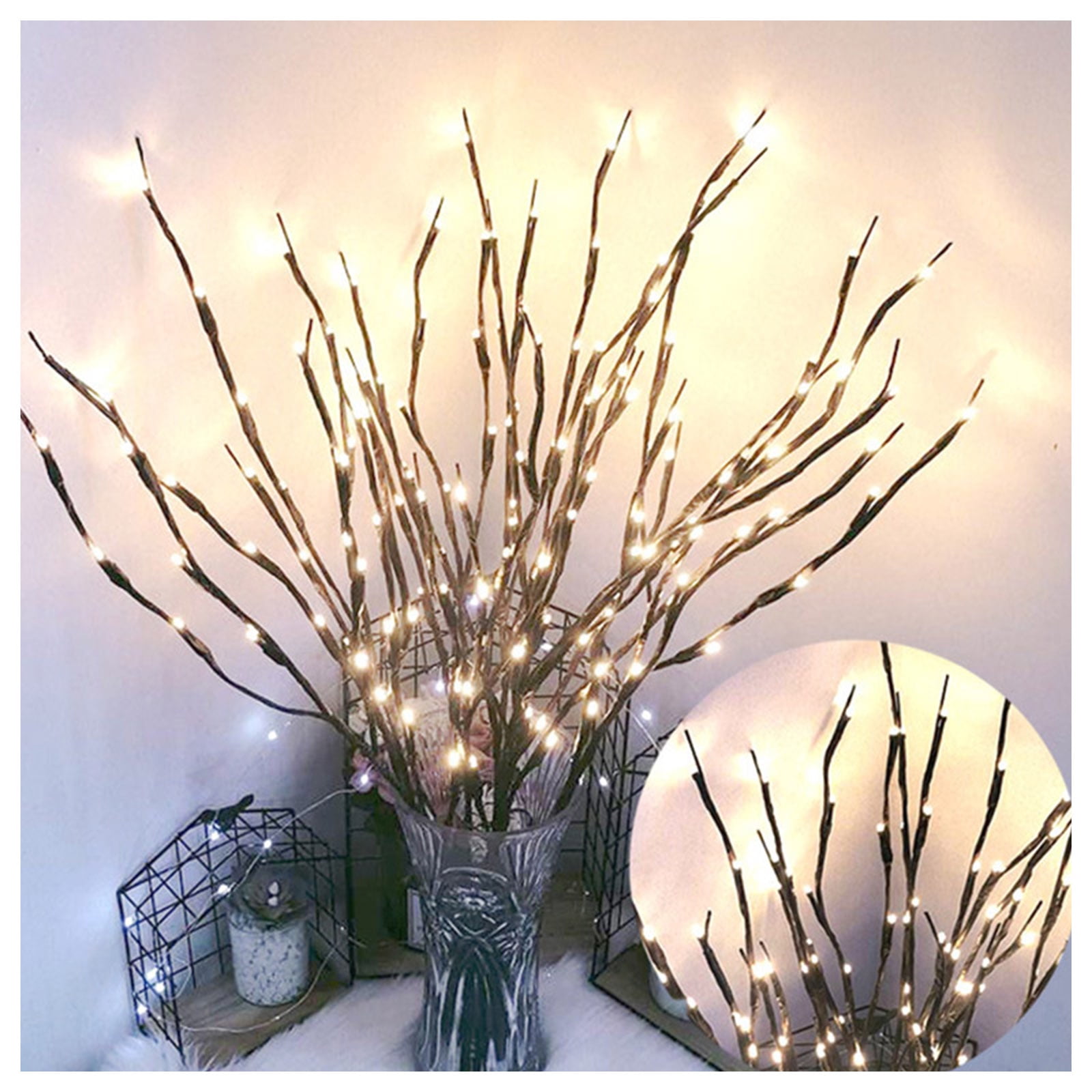 Tree Branch Light Simulation Tree Branch Led Lights Room Bedroom Layout
