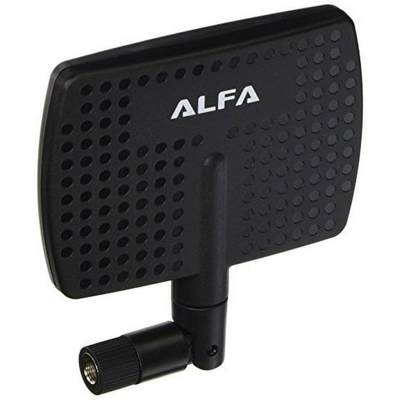 Alfa 2.4GHz 7dBi Booster SMA Panel High-Gain Screw-On Swivel Antenna for Wi-Fi Use