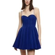 alice + olivia womens  Adara Bustier Mini Dress, 8