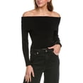 thumbnail image 1 of alice + olivia womens  Dolan Pullover, m, Black, 1 of 3