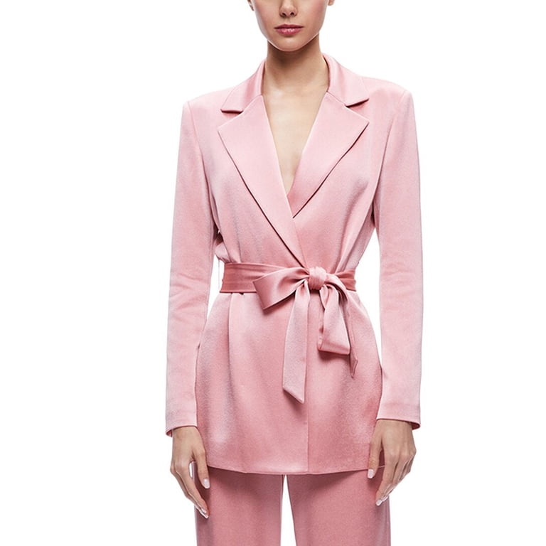 alice + olivia womens Karley Wrap Blazer, M - Walmart.com