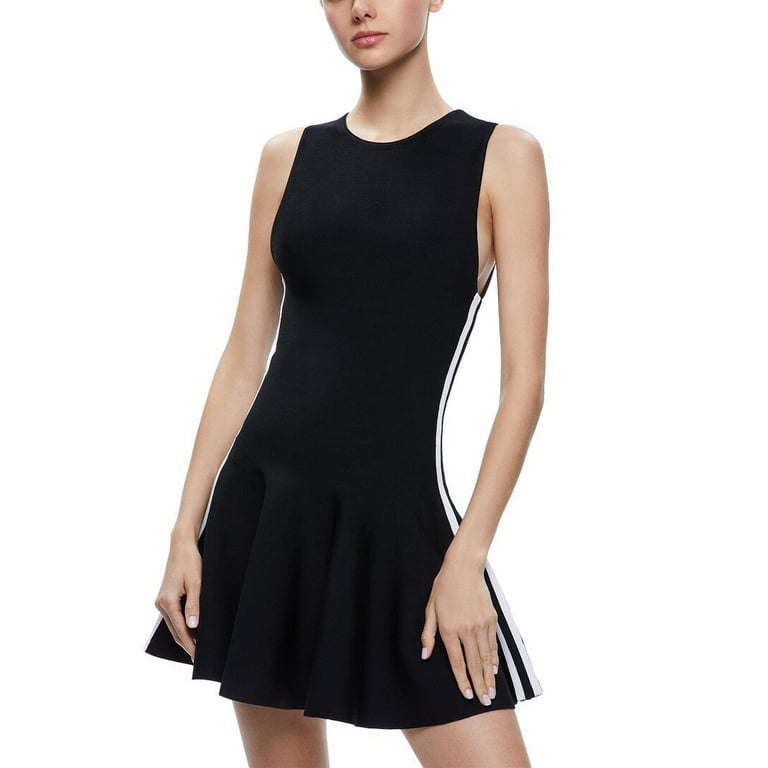 alice + olivia womens Kimi Side Stripe Mini Dress, M - Walmart.com