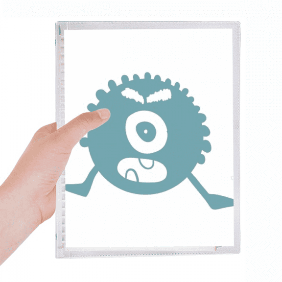 alien monster creature cyclops notebook loose diary refillable journal statiry