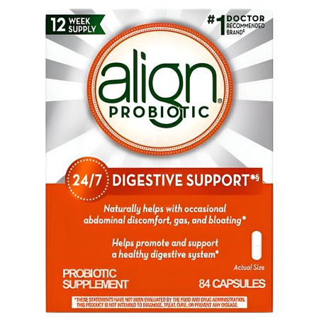 align Daily Probiotic Supplement, 84 Capsules