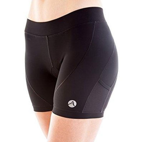 Alii Lifestyle Bella Triathlon Short - 5 Inches - Black / Small