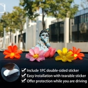 alikiki Baby Krishna for Car - 2.3 H Hindu God Makhan Chor Krishna Idol Statue Mini India Murti Item Home Office Temple Mandir Shrine Altar Pooja Decor