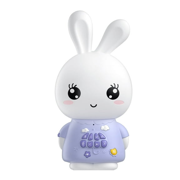 alilo Smart AI Bunny - Smart Storytelling Toy, Bluetooth Player, Night Light, with Preloaded Songs & Stories