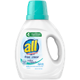 thumbnail image 1 of all Liquid Laundry Detergent, Free Clear with Odor Relief, 36 Fluid Ounces, 20 Loads, 1 of 9