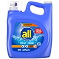 all Liquid Laundry Detergent, Fresh Clean Oxi plus Odor Lifter, 195 fl