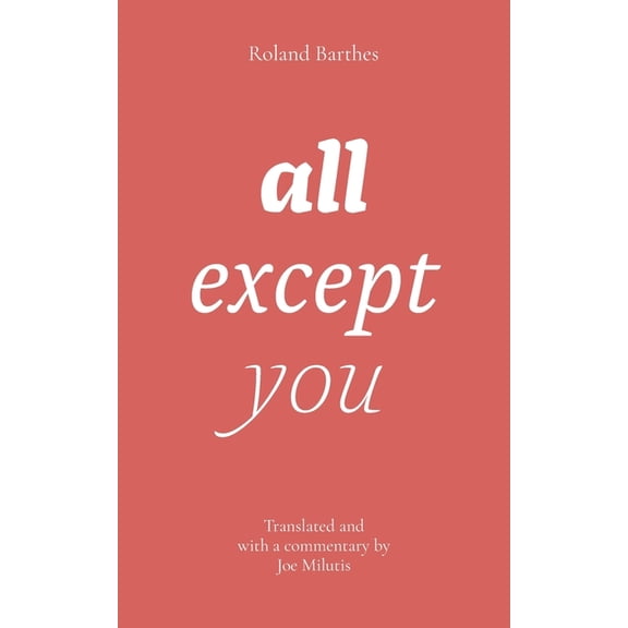 all except you, (Paperback)