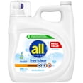 thumbnail image 1 of all free clear Advanced OXI Laundry Detergent Liquid, for Sensitive Skin, 184.5 oz, 104 Loads, 1 of 14