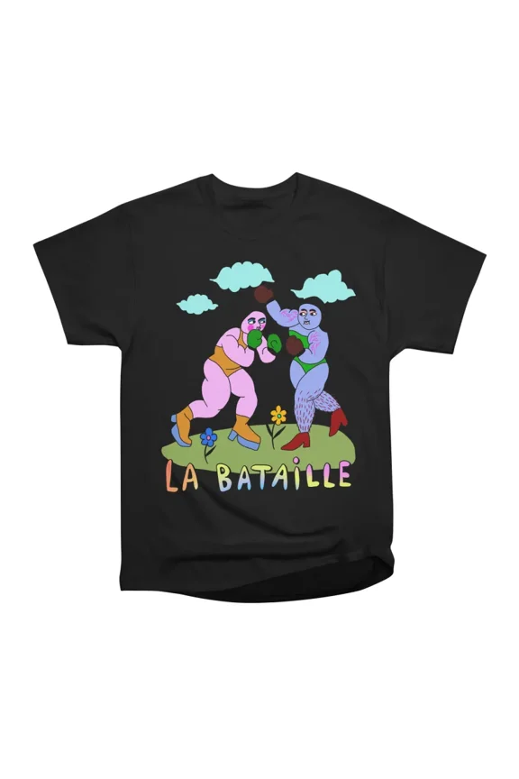 all gender La bataille T-Shirt Tee Gift For Him Merch For Her Apparel For Friend