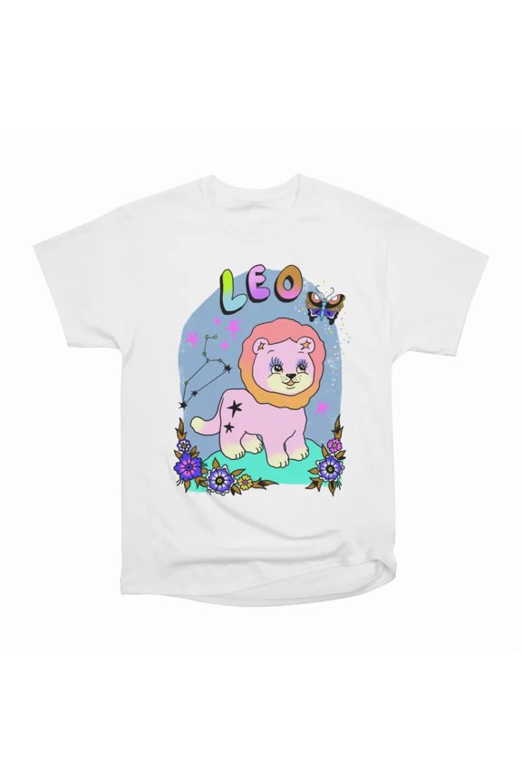 all gender Leo T-Shirt Tee Gift For Him Merch For Her Apparel For Friend