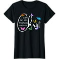 thumbnail image 1 of all things through Christ Faith Based Christian Graphic T-Shirt, 1 of 3