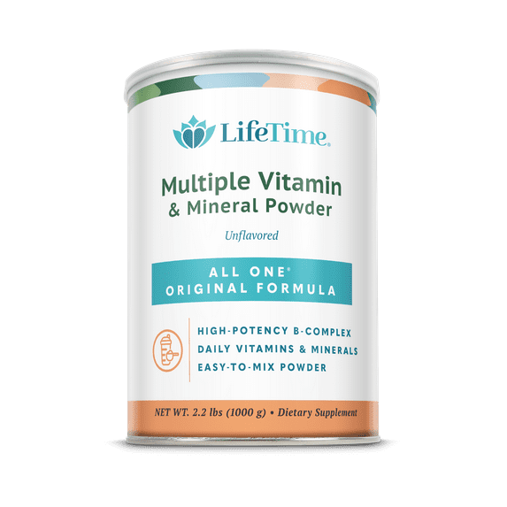 allOne Multiple Vitamin & Mineral Powder, Original Formula, Once Daily Multivitamin, Mineral & Amino Acid Supplement, 8g Protein (66 Servings) (66 Servings)