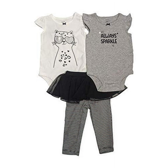 allbrand365 Designer Infant Boys Layette Set Bodysuit And Leggings 3 Piece Set