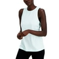 thumbnail image 1 of allbrand365 Designer Womens Heathered Keyhole-Back Tank Top, 1 of 1
