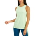 thumbnail image 1 of allbrand365 designer Ideology Womens Heathered Keyhole-Back Tank Top, 1 of 1