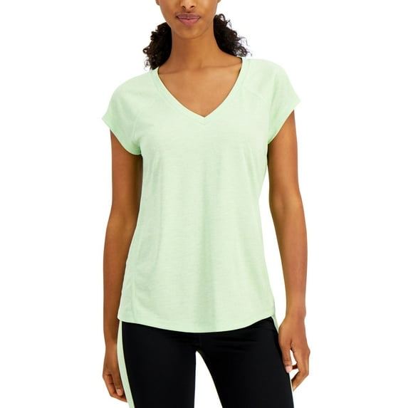 allbrand365 designer Ideology Womens Heathered Performance T-Shirt