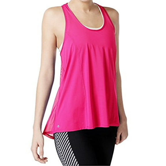 allbrand365 designer Ideology Womens Mesh Racerback Swing Tank Top