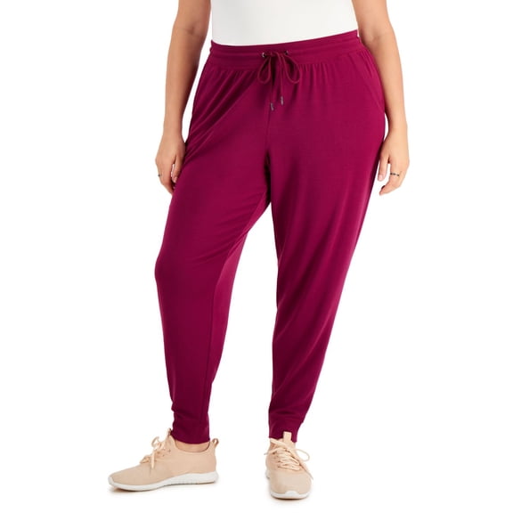 Ideology Womens Activewear Plus Size Jogger Pants;2X