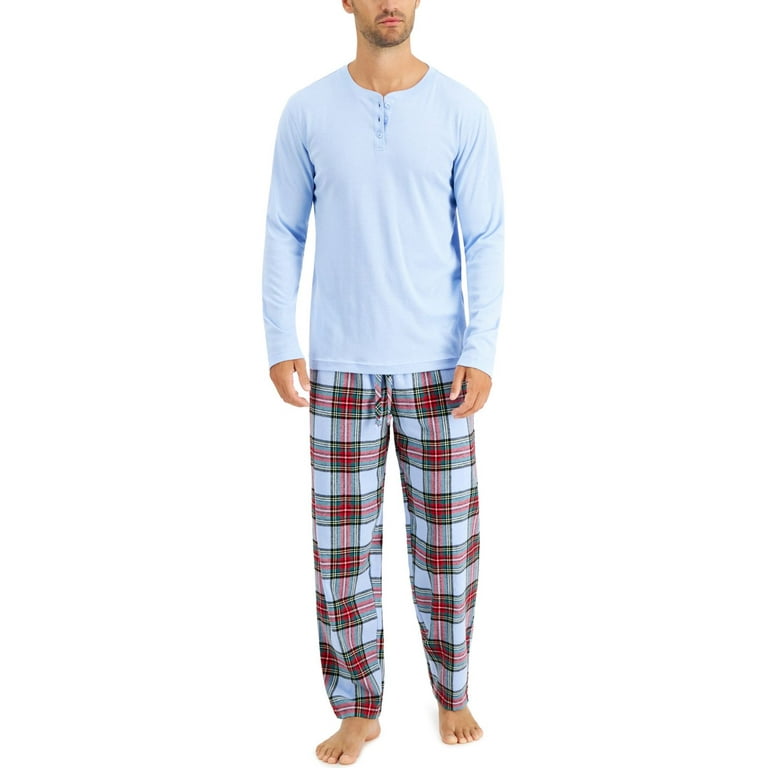 allbrand365 designer Matching Mens Mix It Tartan Pajama Set 
