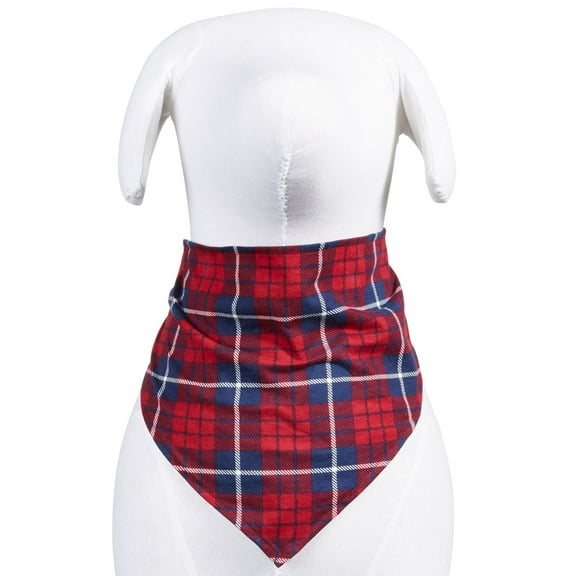 allbrand365 designer Pet Matching Plaid Pajamas Bandana