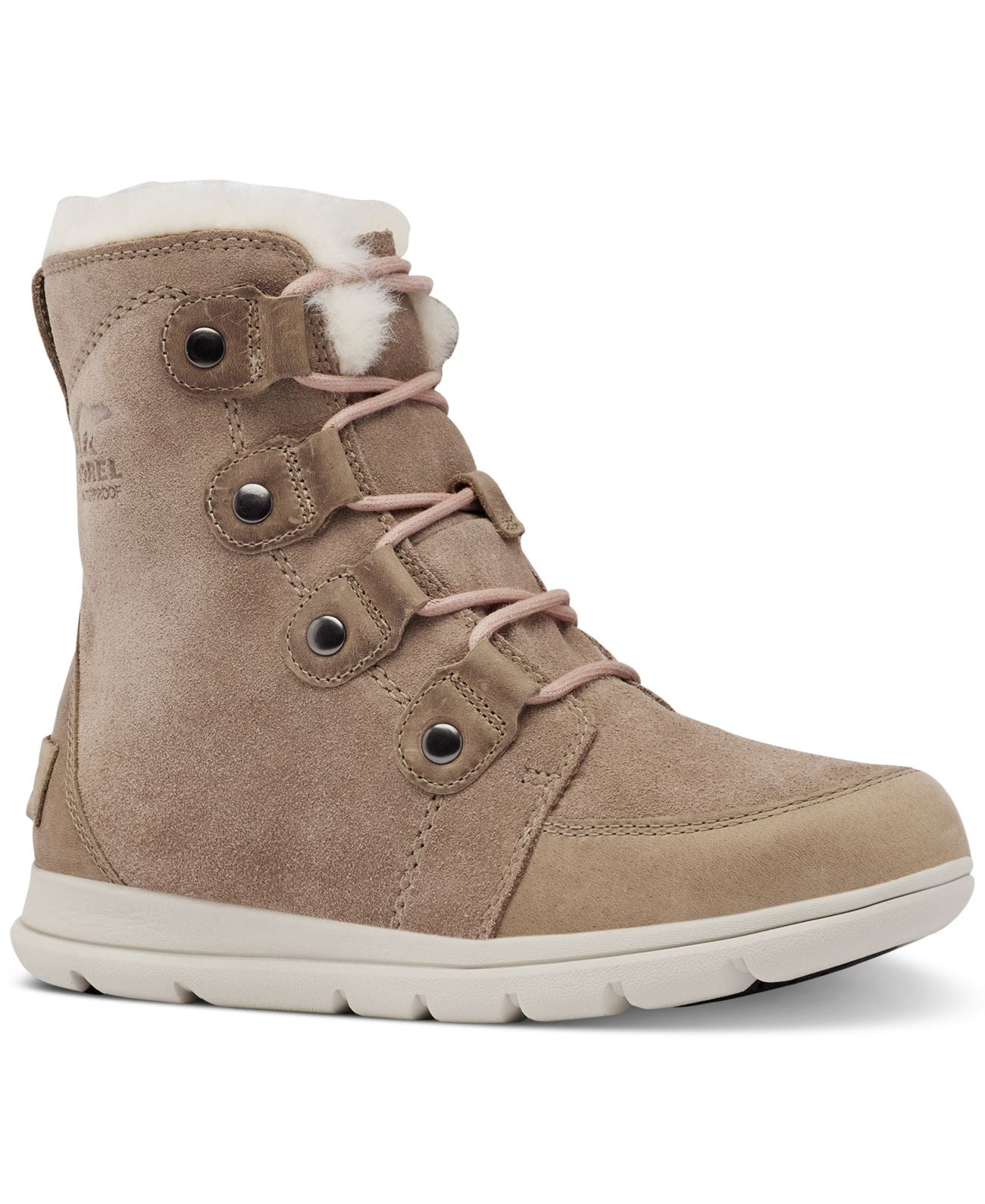 sorel women's explorer joan lug sole waterproof booties