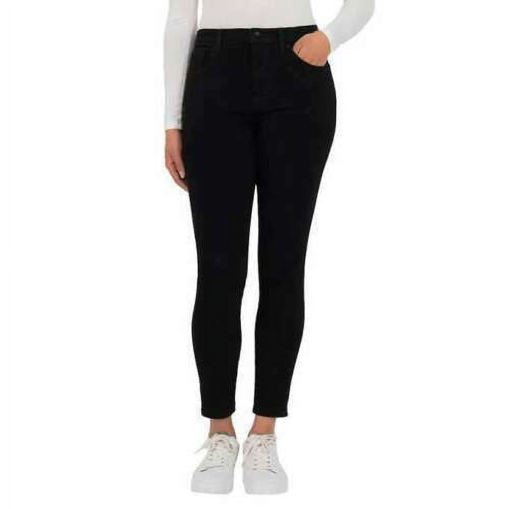 allbrand365 designer Womens High-Rise Skinny Jeans,Black,14