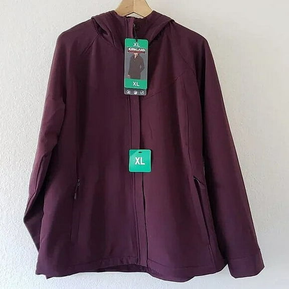 allbrand365 designer Womens lightweight Soft Shell Jacket,Purple,Medium