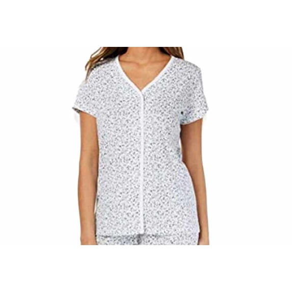 allbrand365 designer brand Womens Cotton Printed Top