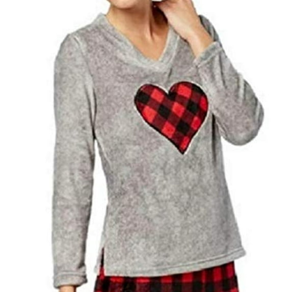 allbrand365 designer brand Womens Plush Fleece Top