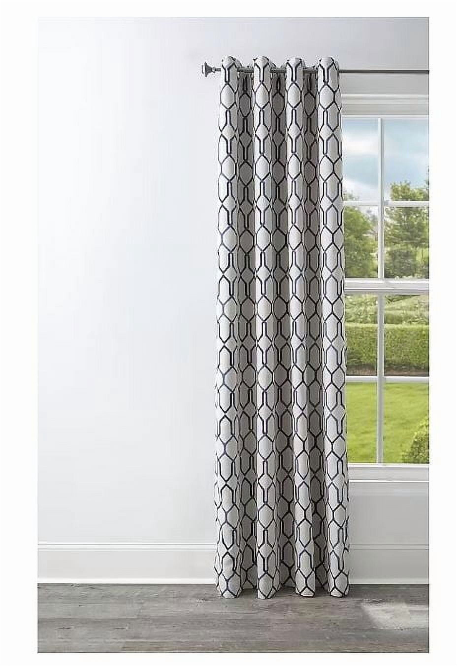 allen + roth 84-in Admiral Geometric Blackout Thermal Lined  ALLEN + ROTH 2 PCK! 54\