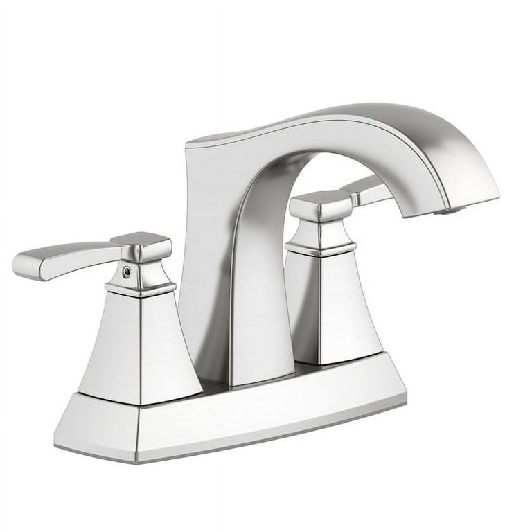 Delta Flynn Brushed Nickel 2-Handle Widespread WaterSense Bathroom Sink Faucet with Drain Delta Flynn Brushed Nickel 2-Handle Widespread WaterSense Bathroom Sink Faucet with Drain