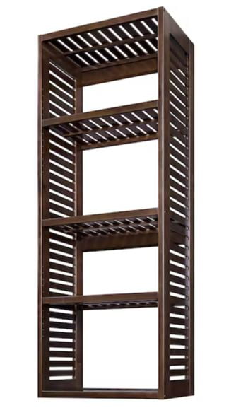 allen + roth Hartford 24-Inches W x 16-Inches D x 76-Inches H Java ...