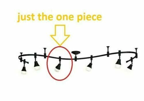 allen + roth only LED Flex Track Head Lighting include Bronze #20271-000 0809856
