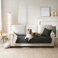 thumbnail image 1 of allisandro Waterproof and Reversible Furniture Protector Couch Cover Couch Protector for Dogs, Gray, 24 x 16 Inches, 1 of 5